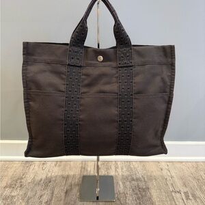 Hermès Herline Grey Tote